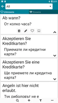 Bulgarian - German android App screenshot 4